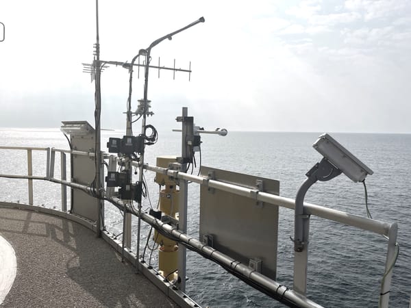 Acoustic sensors and microphones deployed offshore